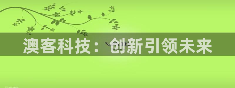澳客科技：创新引领未来